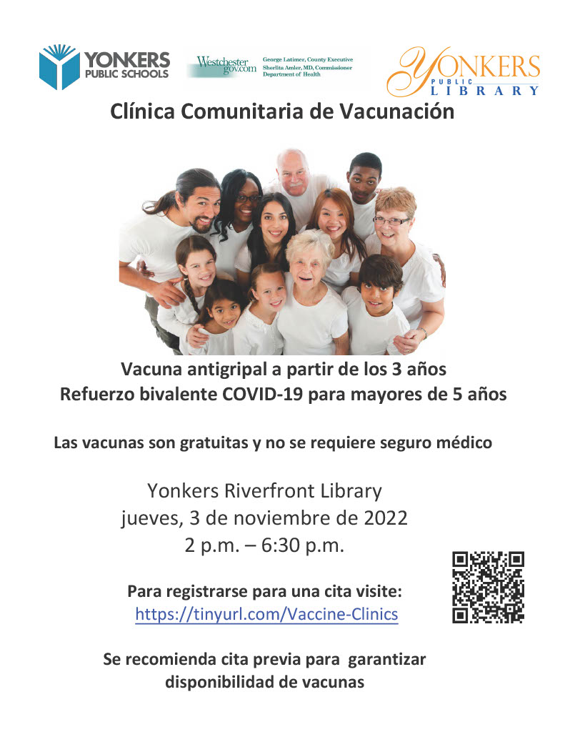  Vaccination Clinic Nov. 3rd